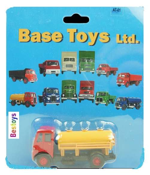 Base Toys Diecast Model AT-01 Albion Tanker Truck 1/76 OO railway