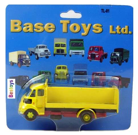Base Toys Diecast Model TL-01 Leyland FG Drinks Truck 1/76 OO railway scale