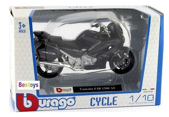 Burago Motorcycle Bike Yamaha FJR 1300 AS
