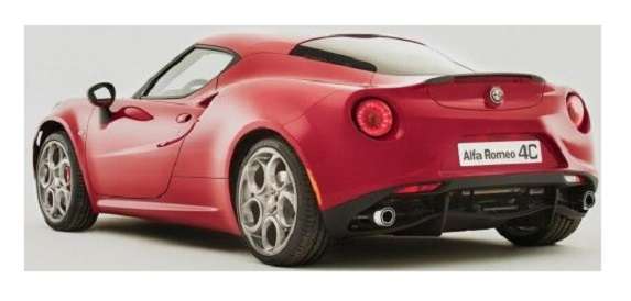 Burago Alfa Romeo 4C 4 C 1/32 scale