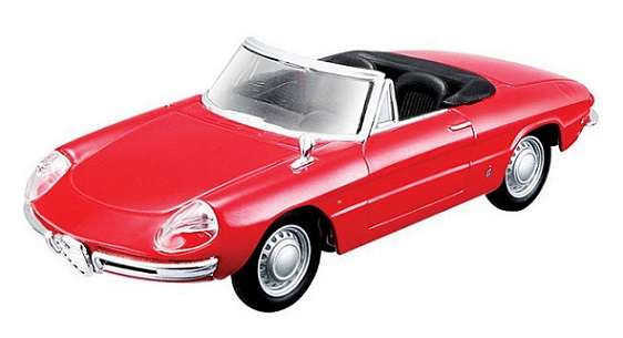 Burago 43000 Alfa Romeo Spider 1966 1/32 scale