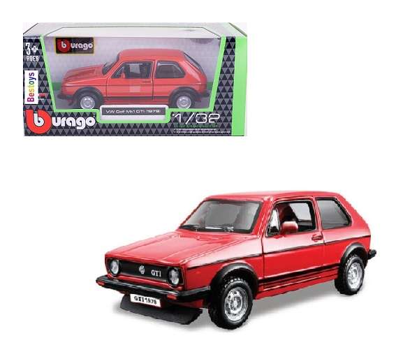 Burago 43000 VW Volkswagen Golf GTi Mk 1 Mkl1 1979