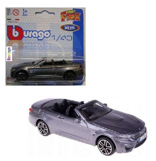Burago Diecast Model Car BMW M4 BMW M 4 Convertible 1/43 scale