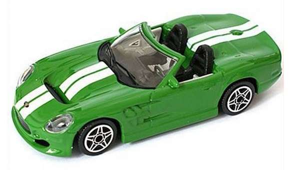 Burago Diecast Model Car Ford Shelby Series One Series 1 1/43 scale