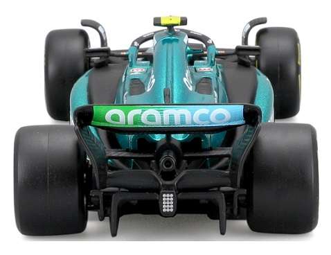 Burago 38090 Formula 1 F1 Aston Martin AMR23 2023 GP No 14 Alonso "Aramco" 1/43 scale