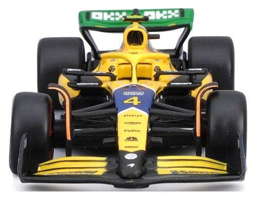 Burago 38214 Formula 1 F1  McLaren MCL38 No 4 Norris Monaco Grand Prix 2024 GP