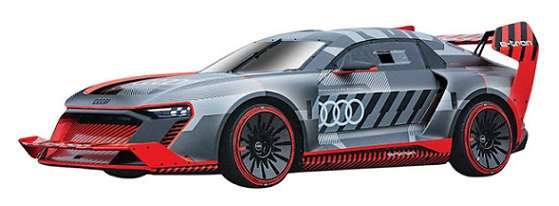 Burago Race 38311 Audi S1 E-tron Quattro 1/43 scale