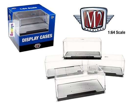 M2 Castline Model Car Acrylic Display Case Diorama Box 22000 4 pk 1/64 scale