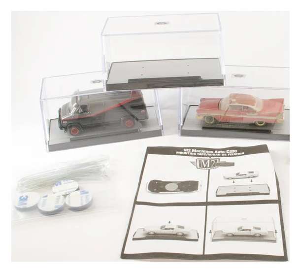 M2 Castline Model Car Acrylic Display Case Diorama Box 22000 4 pk 1/64 scale