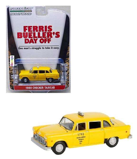 Greenlight Hollywood 62030-C Checker Taxicab 1980 "Ferris Bueller's Day Off"