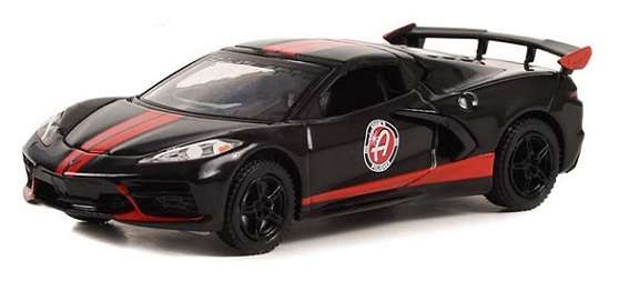 Greenlight Diecast Model Car Running on Empty Chevy Chevrolet Corvette C 8 C8 Stingray Coupe 2022
