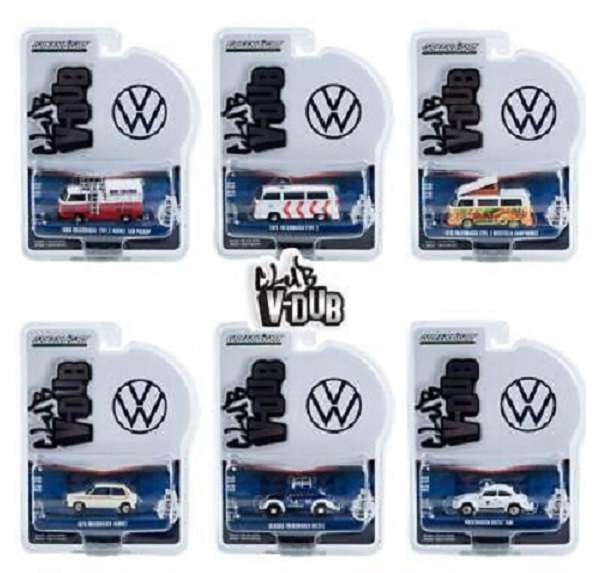 Greenlight VDub Series VW Volkswagen Kombi T 2 T2 Westfalia Camper Campmobile 1973 1/64 scale