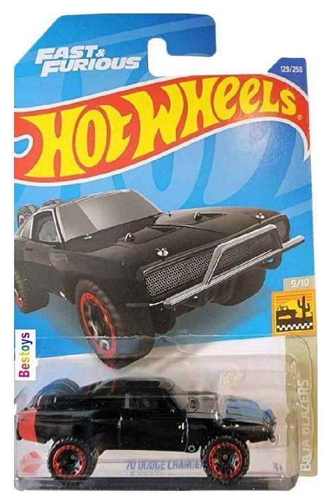 Hot Wheels 2022 129/250 Dodge Charger 1970 Fast & Furious Movie Film
