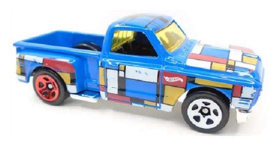 Hot Wheels 2022 108/250 Chevy Chevrolet Pickup 1969 Art Car "T"