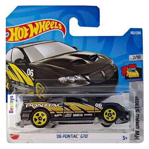 Hot Wheels 2022 182/250 Pontiac GTO 2006 Drag Strip