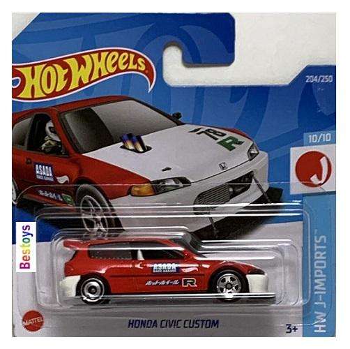 Hot Wheels 2022 204/250 Honda Civic Custom "Asada" J Imports