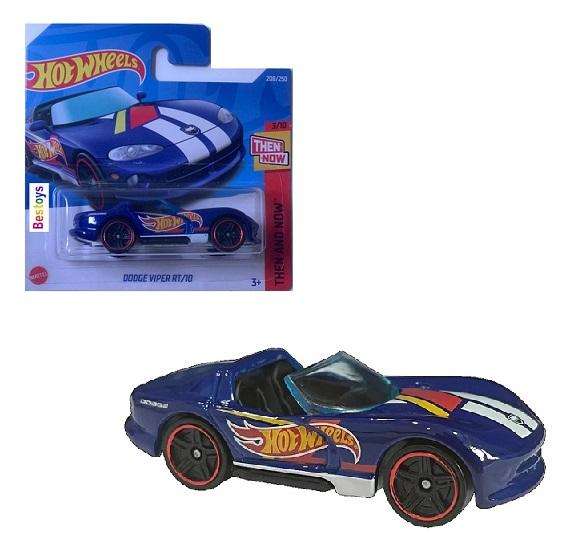 Hot Wheels 2022 208/250 Dodge Viper RT 10 RT10 Then & Now