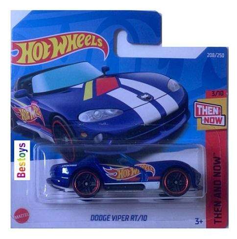Hot Wheels 2022 208/250 Dodge Viper RT 10 RT10 Then & Now