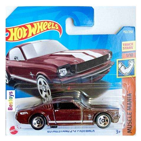 Hot Wheels 2022 192/250 Ford Mustang 2+2 Fastback 1965 Muscle Mania