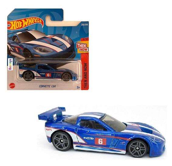 Hot Wheels 2022 233/250 Chevy Chevrolet Corvette C6R Then & Now