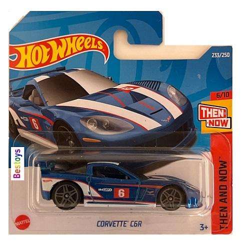 Hot Wheels 2022 233/250 Chevy Chevrolet Corvette C6R Then & Now