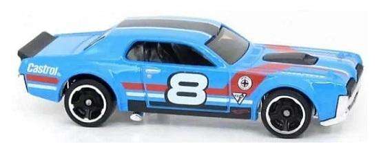 Hot Wheels 2022 236/250 Mercury Cougar 1968 No 8 Muscle Mania