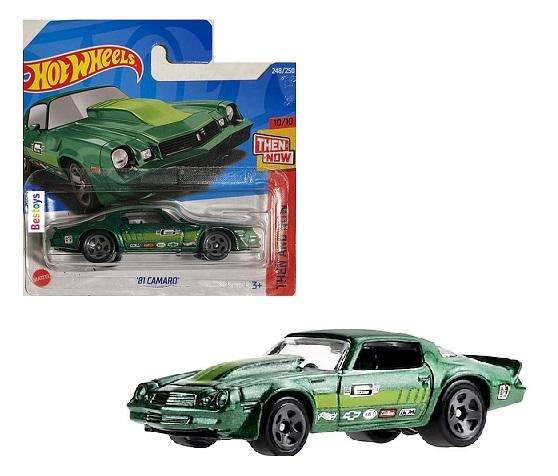 Hot Wheels 2022 248/250 Chevy Chevrolet Camaro 1981 Then & Now