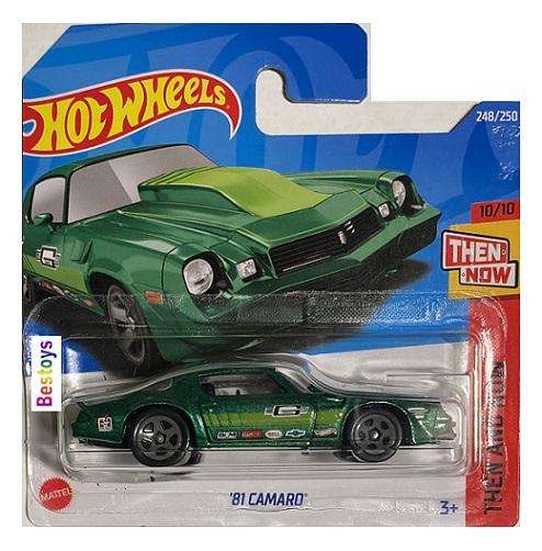 Hot Wheels 2022 248/250 Chevy Chevrolet Camaro 1981 Then & Now