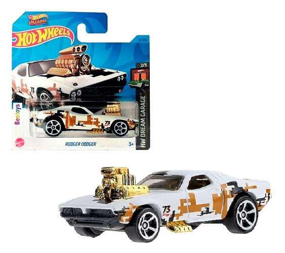 Hot Wheels 2023 32/250 Rodger Dodger "Unleashed Diecast Battle" Dream Garage