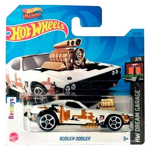 Hot Wheels 2023 32/250 Rodger Dodger "Unleashed Diecast Battle" Dream Garage