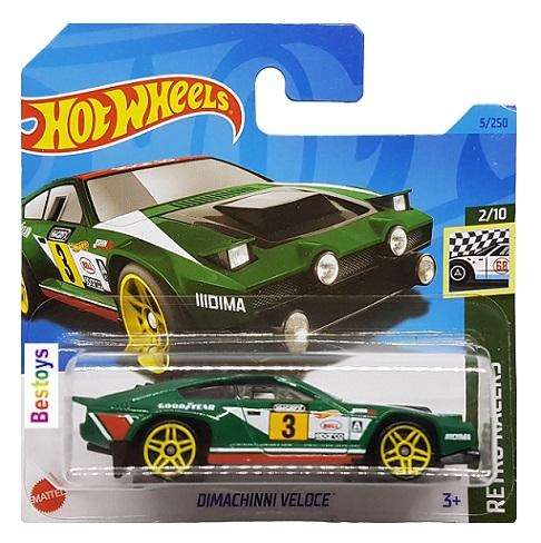 Hot Wheels 2023 5/250 Dimachinni Veloce No 3 Retro Racers