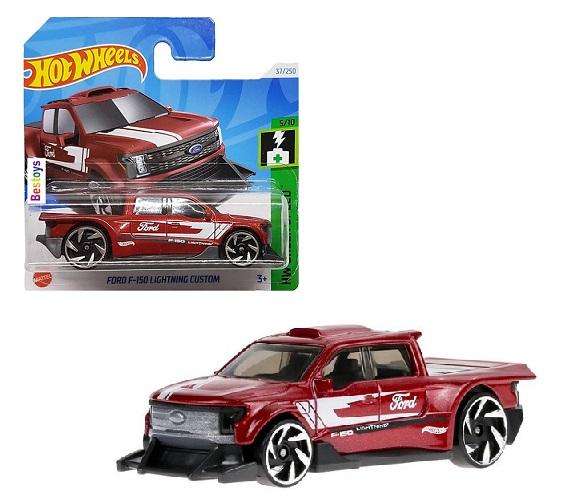 Hot Wheels 2024 37/250 Ford F 150 Lightning Custom Green Speed
