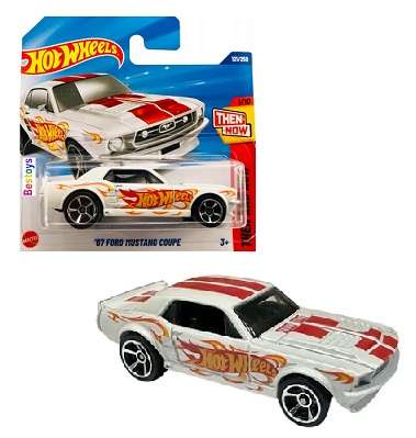 Hot Wheels 2025 121/250 Ford Mustang Coupe 1967 Then & Now