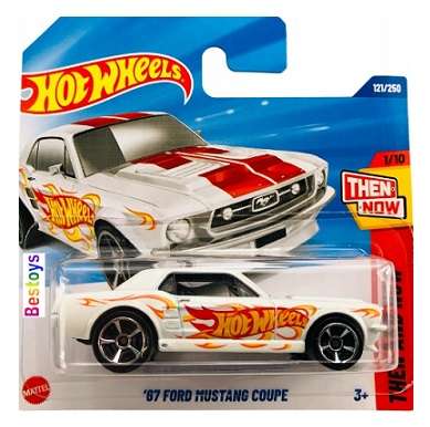 Hot Wheels 2025 121/250 Ford Mustang Coupe 1967 Then & Now