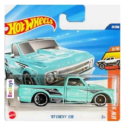 Hot Wheels 2025 21/250 Chevy Chevrolet C 10 C10 Pickup 1967 Hot Trucks