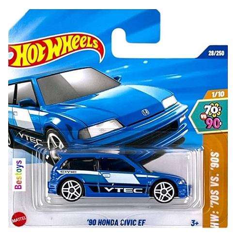 Hot Wheels 2025 28/250 Honda Civic EF 1990 70's vs 90's