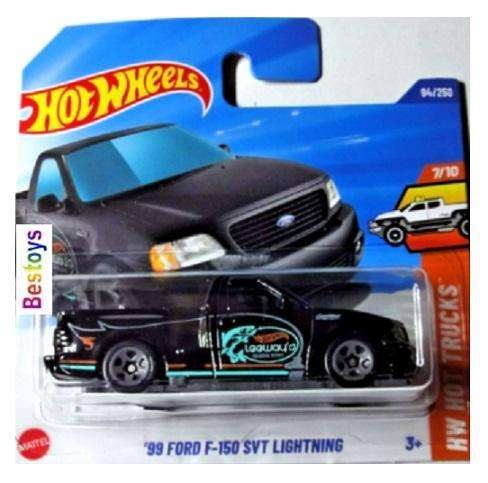 Hot Wheels 2025 94/250 Ford F 150 F150 SVT Lightning 1999 Hot Trucks