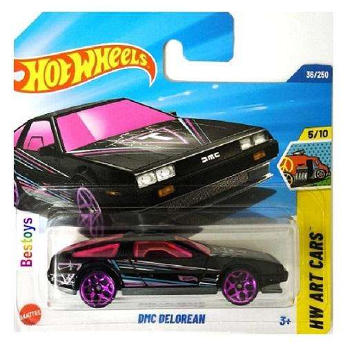 Hot Wheels 2025 36/250 DMC Delorean Art Car "T"