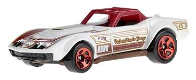 Hot Wheels 2025 51/250 Chevy Chevrolet Corvette Racer 1969 "Valentine 2025" Celebration Racers