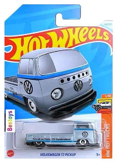 Hot Wheels 2024 42/250 VW Volkswagen Kombi T 2 T2 Pickup Hot Trucks