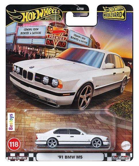 Hot Wheels Boulevard GJT68 Set 116-120 Porsche 935 Lancia BMW M5 Toyota Land Cruiser Alfa Romeo GTV6