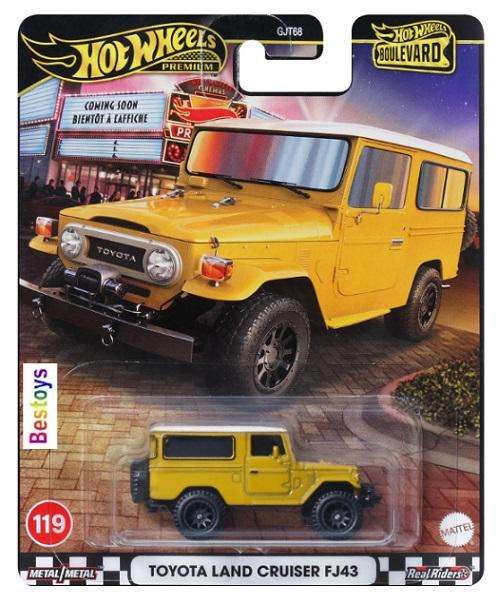 Hot Wheels Boulevard GJT68 Set 116-120 Porsche 935 Lancia BMW M5 Toyota Land Cruiser Alfa Romeo GTV6