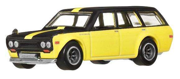 Hot Wheels Boulevard GJT68 Set 121-125 Datsun 510 Porsche 911 Bugatti Mustang Boss Meyers Manx