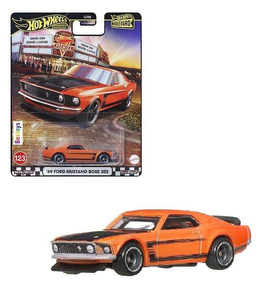 Hot Wheels Boulevard GJT68 2025 B Ford Mustang Boss 302 1969