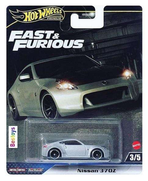 Hot Wheels Fast & Furious Set HNW46 Chevy Chevelle Viper Nissan 370Z Land Rover Defender McLaren Sen