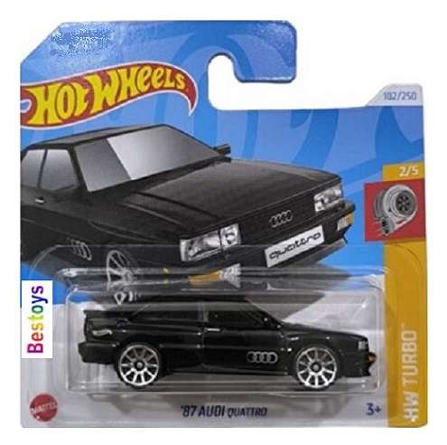 Hot Wheels Hotwheels 2024 102/250 Audi Quattro 1987 Turbo 1/64 scale
