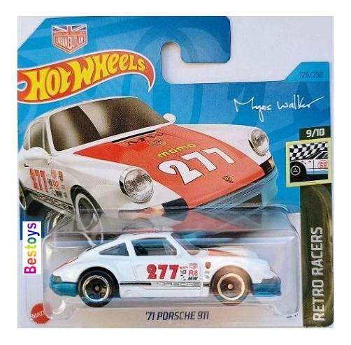 Hot Wheels 2023 126/250 Porsche 911 1971 No 277 Magnus Walker Urban Outlaw Retro Racers