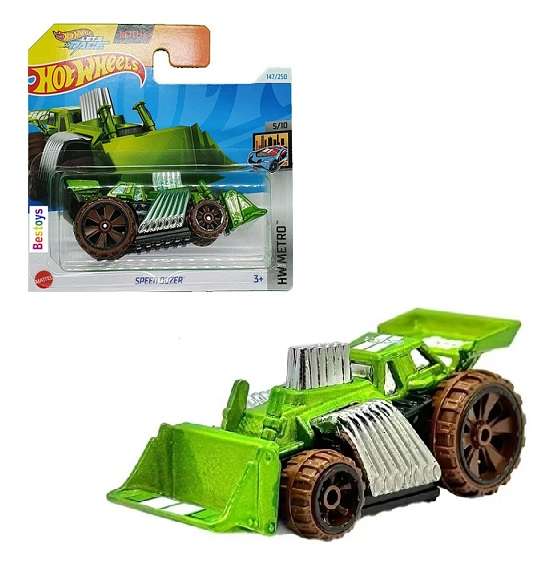 Hotwheels Hot Wheels 2024 147/250 Speed Dozer Metro Netflix Let's Race