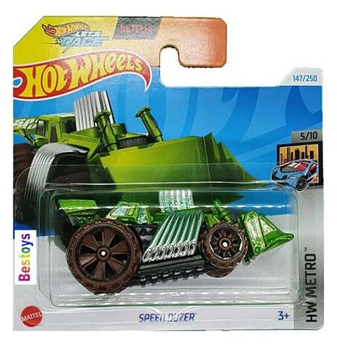 Hotwheels Hot Wheels 2024 147/250 Speed Dozer Metro Netflix Let's Race