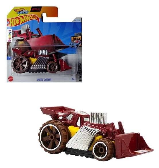 Hot Wheels Hotwheels 2024 147/250 Speed Dozer Metro Netflix Let's Race